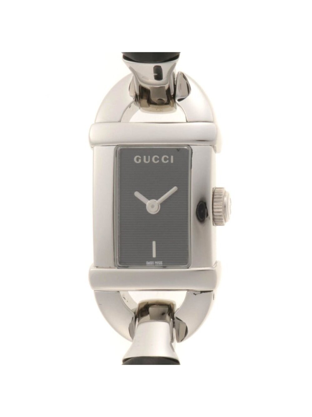 Gucci Bamboo Watch Stainless Steel Black